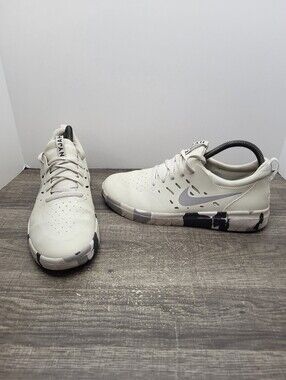 Nike SB Nyjah Free PRM Skateboarding Camo White Grey Black AO0805-001 Size 7